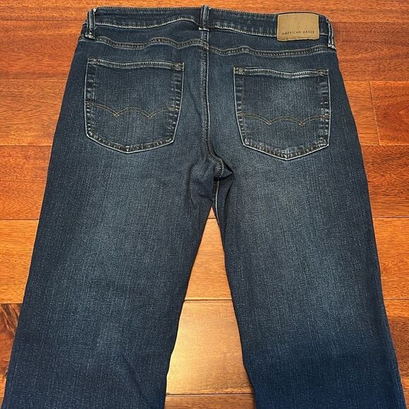 Men’s American Eagle Airflex + Slim Straight Jeans 32 x 34 - Picture 7 of 14